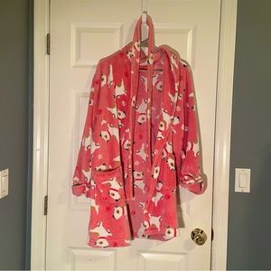 Pink Puppy Bathrobe